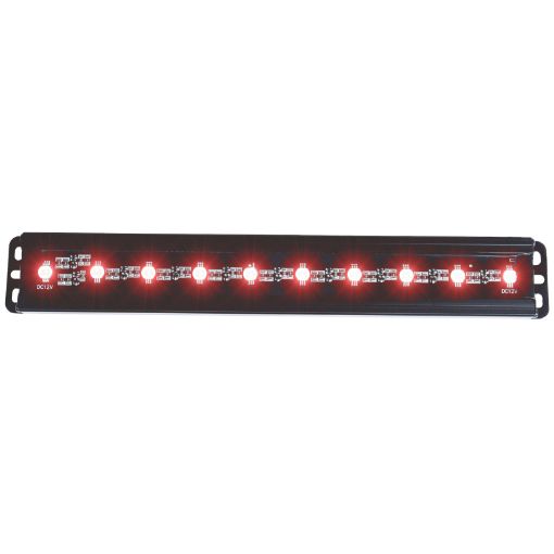 Bild von ANZO Universal 12in Slimline LED Light Bar (Red)