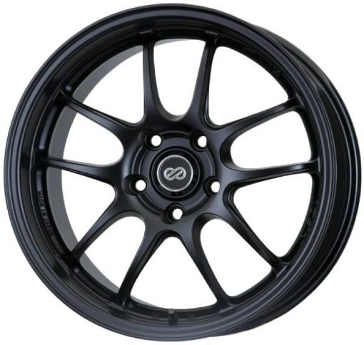 Bild von Enkei PF01 18x8 5x114.3 Bolt Pattern 40mm Offset - Black Wheel 15 - 17 WRX 05 - 07 STi (SPECIAL ORDER)