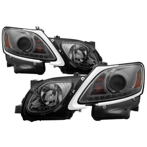 Bild von Spyder Lexus GS 300 350 450 06 - 11 Headlights - HID Model Only - Smoke PRO - YD - LG06 - HID - DRL - SM