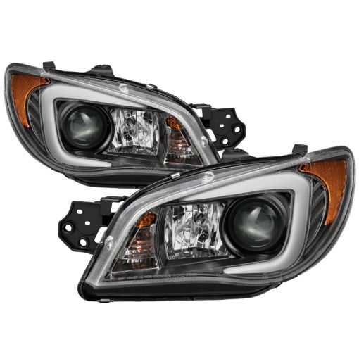 Bild von Spyder Subaru WRX 06 - 07 Projector Headlights - HID Model Only - Black PRO - YD - SWRX06 - HID - LBDRL - BK