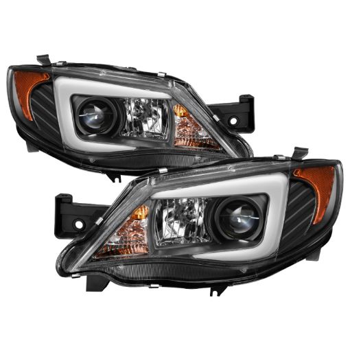 Bild von Spyder Subaru WRX 08 - 09 Projector Headlights - HID Model Only - Black PRO - YD - SWRX08 - HID - LBDRL - BK