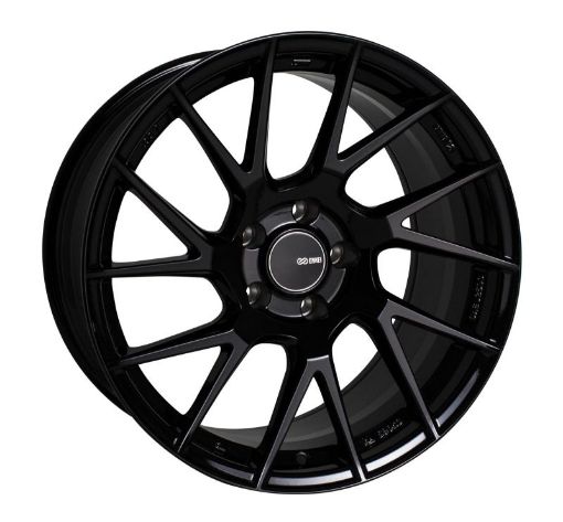 Bild von Enkei TM7 18x8.0 5x114.3 35mm Offset 72.6mm Bore Gloss Black Wheel