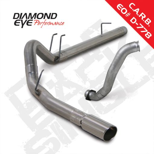 Bild von Diamond Eye KIT 4in DPF - BACK w DP SGL SS 08 - 10 Ford 6.4L Powerstroke F250F350