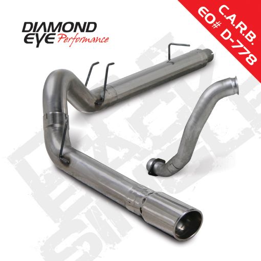 Bild von Diamond Eye KIT 5in DPF - BACK w DP SGL SS 08 - 10 Ford 6.4L Powerstroke F250F350