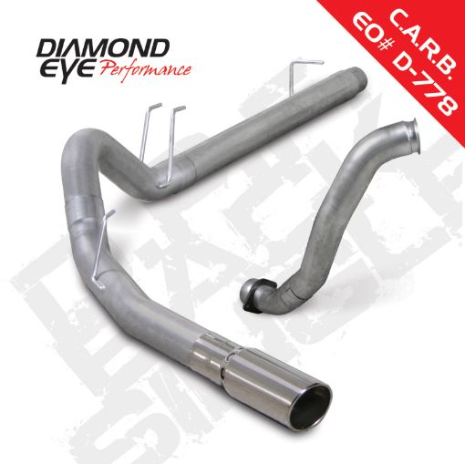 Bild von Diamond Eye KIT 4in DPF - BACK w DP SGL AL 08 - 10 Ford 6.4L Powerstroke F250F350