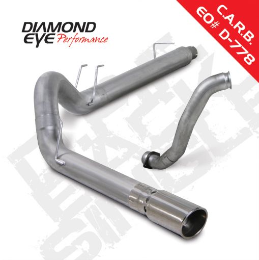 Bild von Diamond Eye KIT 5in DPF - BACK w DP SGL AL 08 - 10 Ford 6.4L Powerstroke F250F350