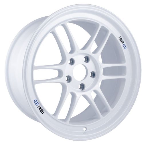 Bild von Enkei RPF1 18x9.5 5x114.3 38mm Offset 73mm Center Bore Vanquish White Wheel (Special Order MOQ 40)