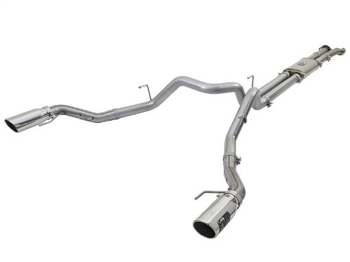 Bild von aFe MACHForce XP Exhaust Cat - Back SS - 409 2017 Ford F - 150 Raptor V6 - 3.5L (tt) w Polished Tips