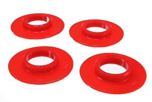 Bild von Energy Suspension 01 - 05 Chrysler PT Cruiser Red Rear Coil Spring Isolator Set