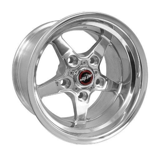 Bild von Race Star 92 Drag Star 17x7.00 5x5.50bc 4.25bs ET6 Direct Drill Polished Wheel