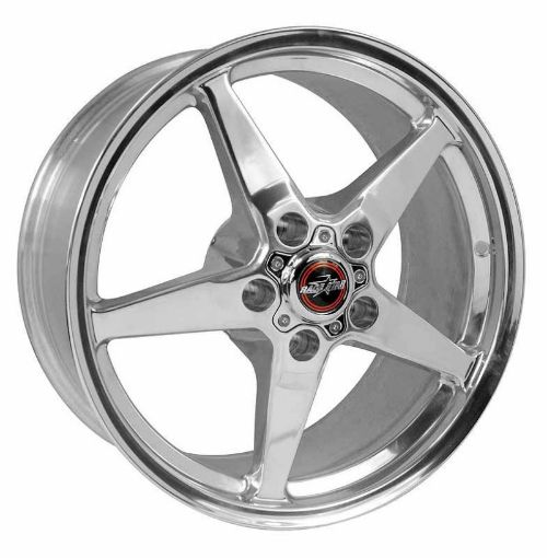 Bild von Race Star 92 Drag Star 18x10.5 5x4.75bc 8.1bs Direct Drill Polished Wheel