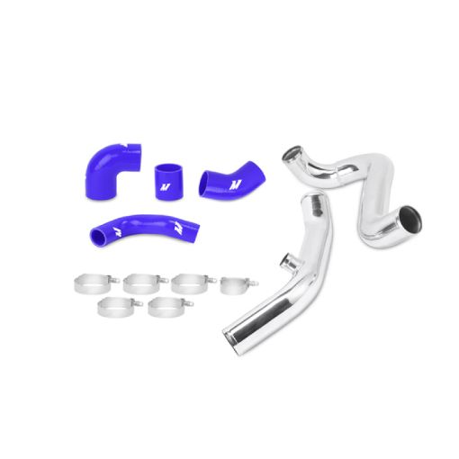 Bild von Mishimoto Mitsubishi Lancer Evolution 789 BLUE Upper Intercooler Pipe Kit