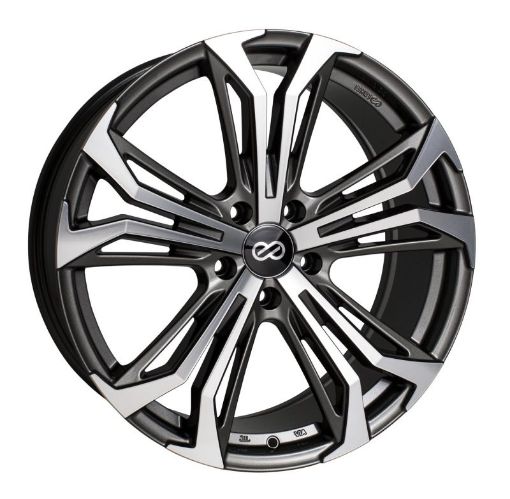 Bild von Enkei Vortex 5 Wheel 17x7.5 45mm Offset 5 x 100 72.6mm Bore - Anthracite Machined