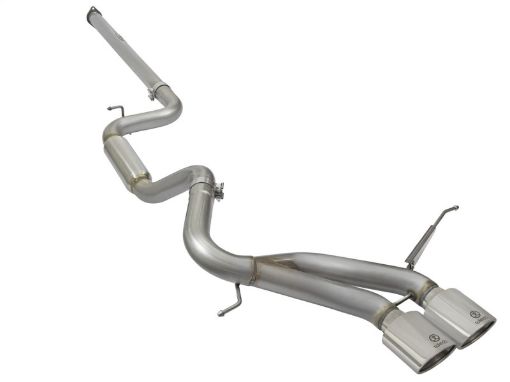 Bild von aFe POWER Takeda 3in 304 SS Cat - Back Exhaust w Polished Tips 13 - 17 Ford Focus ST L4 - 2.0L (t)