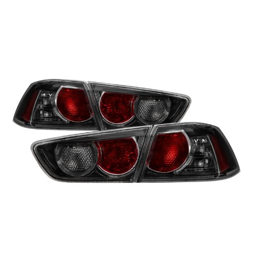 Bild von xTune 08 - 15 Mitsubishi Lancer OE Style Tail Lights - Black Smoke ALT - JH - MLEVO08 - BSM