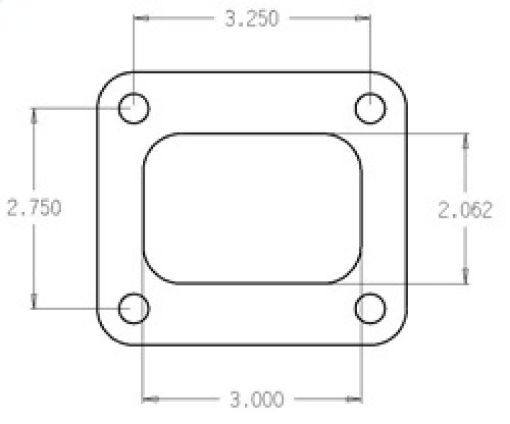 Bild von Cometic Turbo FLG T4 Garrett Exh Inlet .010in Exhaust Gasket