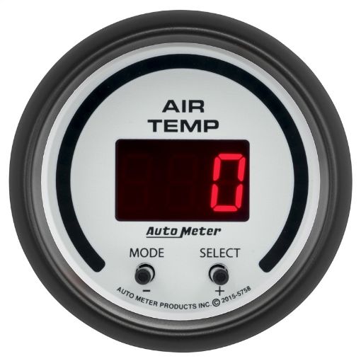 Bild von Autometer Phantom 2 - 116in 0 - 300 Degree F Digital Dual Air Temp Gauge