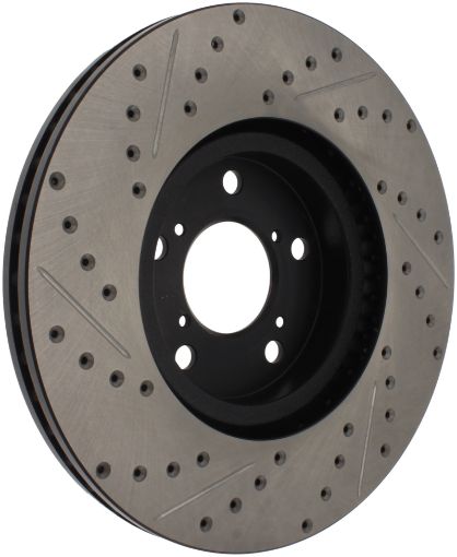 Bild von StopTech 07 - 08 Acura MDX SportStop Slotted Drilled Left Front Rotor