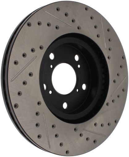 Bild von StopTech 07 - 08 Acura MDX SportStop Slotted Drilled Right Front Rotor