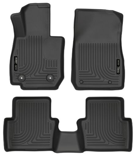 Bild von Husky Liners 2017 Mazda CX - 3 Weatherbeater Black Front 2nd Seat Floor Liners