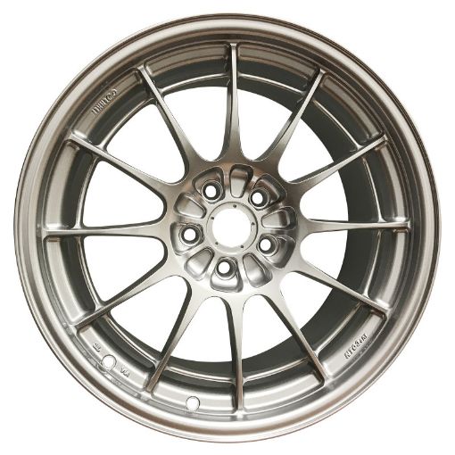 Bild von Enkei NT03M 18x9.5 5x108 40mm Offset 72.6mm Bore F1 Silver Wheel (MIN ORDER QTY 40)