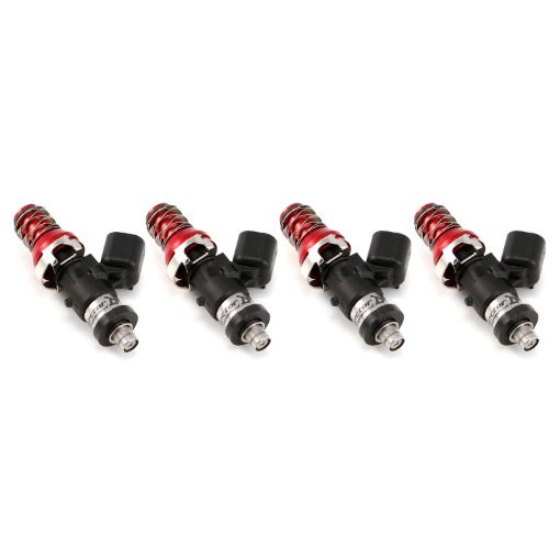 Bild von Injector Dynamics ID1050 Injectors - 11mm Top Adapter (Red) - Denso Lower Cushions (Set Of 4)