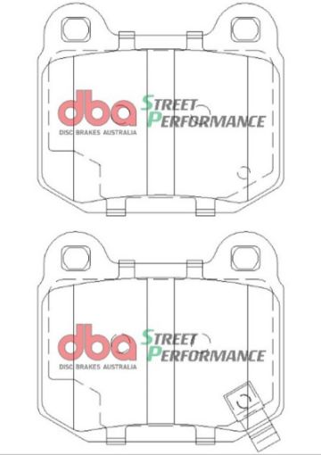 Bild von DBA 03 - 06 EVO 04 - 09 STi 03 - 07 350Z Track EditionG35 w Brembo SP500 Rear Brake Pads