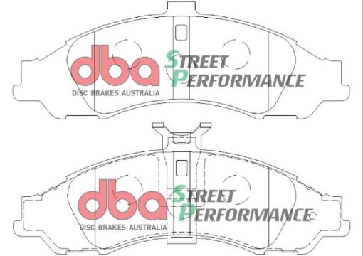 Bild von DBA 04 Pontiac GTO SP500 Front Brake Pads