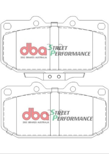 Bild von DBA 06 - 07 Subaru WRX SP500 Front Brake Pads