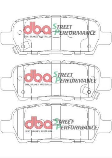 Bild von DBA 07 - 13 Nissan Sentra SP500 Rear Brake Pads