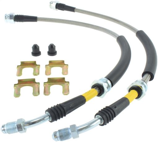 Bild von StopTech 07 - 09 Mazdaspeed3 04 - 07 Mazda 3 Stainless Steel Front Brake Lines