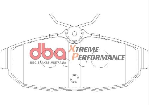 Bild von DBA 05 - 07 Ford Mustang GT V6 XP650 Rear Brake Pads