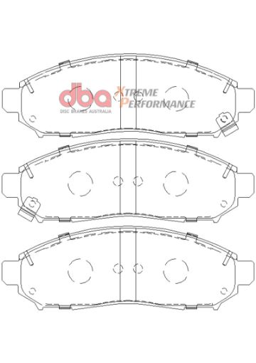 Bild von DBA 05 - 12 Nissan Pathfinder XP650 Front Brake Pads