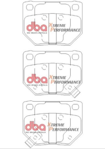 Bild von DBA 06 - 07 Subaru WRX XP650 Rear Brake Pads