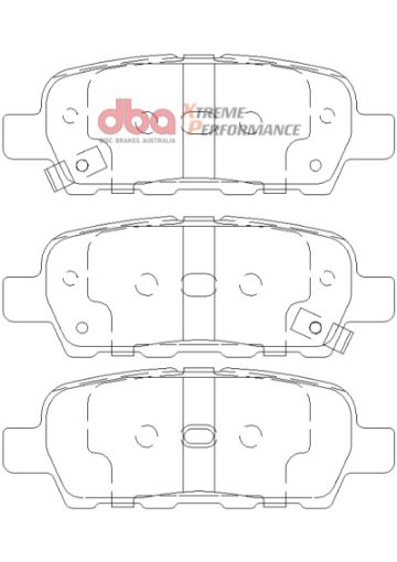 Bild von DBA 07 - 13 Nissan Sentra XP650 Rear Brake Pads