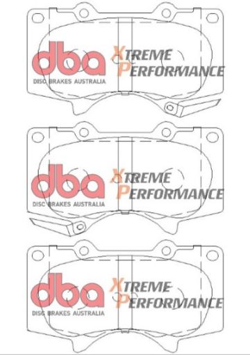 Bild von DBA 2015 Toyota Tacoma XP650 Front Brake Pads