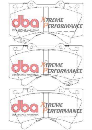 Bild von DBA 2015 Toyota Tundra XP650 Front Brake Pads