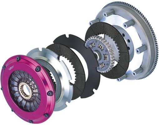 Bild von Exedy 1988 - 1993 Toyota Celica Trac L4 Hyper Single Carbon - R Clutch Rigid Disc Push Type