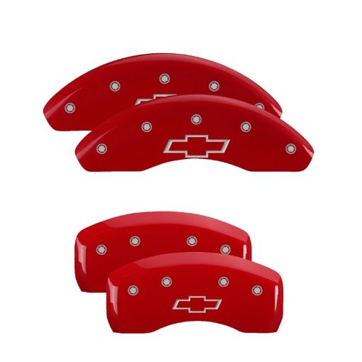 Bild von MGP 4 Caliper Covers Engraved Front Rear 16 - 17 Chevy Malibu LLSPremierLT