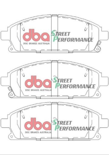 Bild von DBA 96 - 04 Nissan Pathfinder SP500 Front Brake Pads