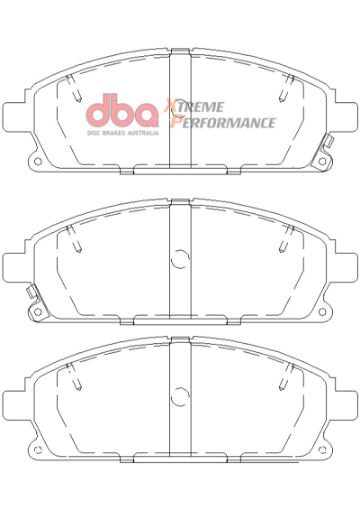 Bild von DBA 96 - 04 Nissan Pathfinder XP650 Front Brake Pads