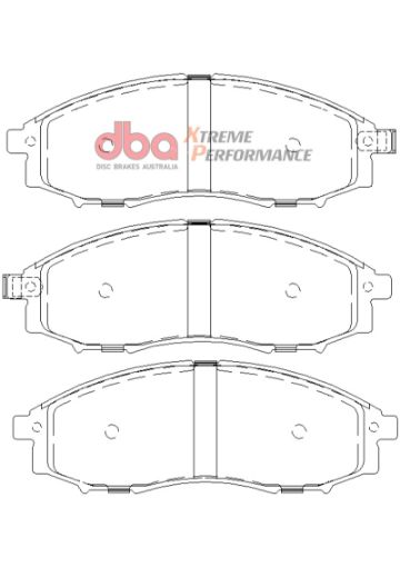 Bild von DBA 00 - 04 Nissan Xterra XP650 Front Brake Pads