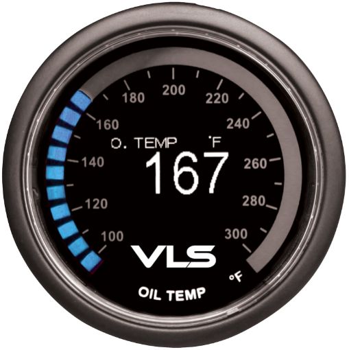 Bild von Revel VLS 52mm 100 - 300 Deg F Digital OLED Oil Temperature Gauge