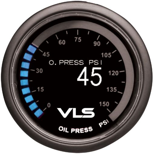 Bild von Revel VLS 52mm 0 - 150PSI Digital OLED Oil Pressure Gauge