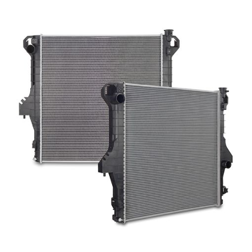 Bild von Mishimoto 03 - 09 Dodge Ram 25003500 Cummins Diesel Replacement Plastic Radiator