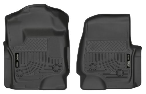 Bild von Husky Liners 17 Ford F - 250 Super Duty SuperCab WeatherBeater Black Floor Liners