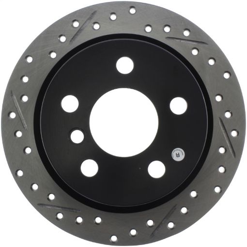 Bild von StopTech 14 - 15 Mini Cooper Base Slotted Drilled Rear Right Rotor