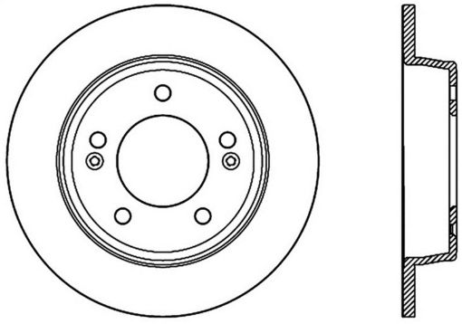 Bild von StopTech 15 - 17 Hyundai Elantra Drilled Rear Left Rotor