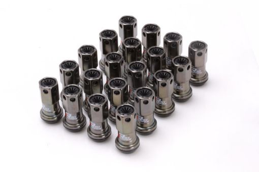 Bild von Project Kics 12X1.50 R40 Iconix Classical Lug Nuts w Black Plastic Cap - 20 - No Locks