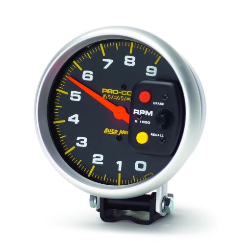 Bild von Autometer Pro - Comp 5in 0 - 9K RPM Pedestal wPeak Memory Tachometer